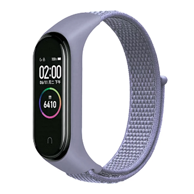 Ремешок BeCover Nylon Style для Xiaomi Mi Smart Band 5/6 Gray/Black (705423) Ремешок BeCover Nylon Style для Xiaomi Mi Smart Band 5/6 Gray/Black (705423)