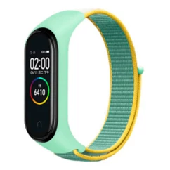 Ремінець BeCover Nylon Style для Xiaomi Mi Smart Band 7 Geren-Yellow
