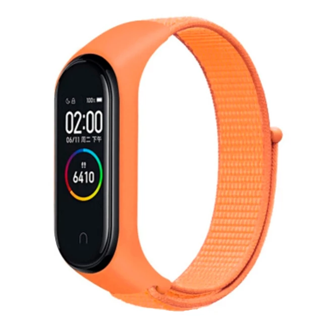 Ремешок BeCover Nylon Style для Xiaomi Mi Smart Band 7 Orange (707665) Ремешок BeCover Nylon Style для Xiaomi Mi Smart Band 7 Orange (707665)