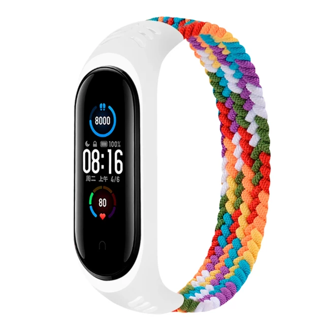 Ремешок BeCover Elastic Nylon Style для Xiaomi Mi Smart Band 5/Mi Smart Band 6 M Rainbow (706154) Ремешок BeCover Elastic Nylon Style для Xiaomi Mi Smart Band 5/Mi Smart Band 6 M Rainbow (706154)