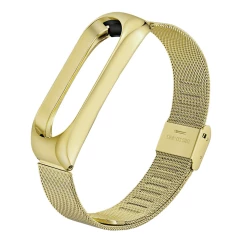 Ремінець BeCover Metal для Xiaomi Mi Band 4/3 Gold (704653)