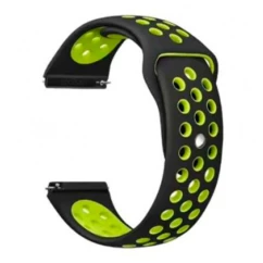 Ремешок BeCover Nike Style для Xiaomi Amazfit Black - Yellow (705706)