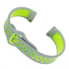 Ремешок BeCover Nike Style для Xiaomi Amazfit Grey-Green