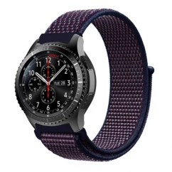 Ремешок BeCover Nylon Style для Amazfit Stratos 1/2/2S/3/GTR 2/GTR 47мм/GTR Lite 47мм/Nexo/Pace Deep Blue (705890)