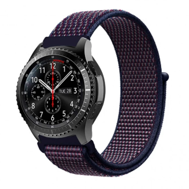 Ремінець BeCover Nylon Style для Amazfit Stratos Deep Blue (705890)