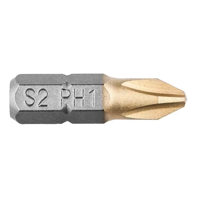 Биты GRAPHITE PH1 x 25 мм, 2 шт. (57H960) Биты GRAPHITE PH1 x 25 мм, 2 шт. (57H960)