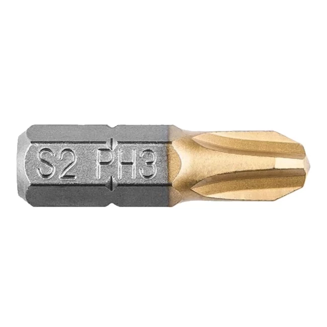 Биты GRAPHITE PH3 x 25 мм, 2 шт. (57H962) Биты GRAPHITE PH3 x 25 мм, 2 шт. (57H962)