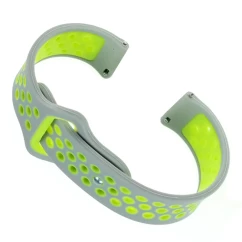 Ремінець BeCover Vents Style для Xiaom Mi Watch Grey-Green