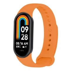 Силиконовый ремешок BeCover для Xiaomi Mi Smart Band 8 Apricot