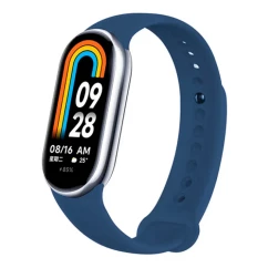 Силиконовый ремешок BeCover для Xiaomi Mi Smart Band 8 Blue Horizon