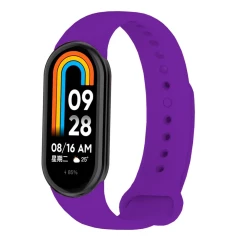 Силиконовый ремешок BeCover для Xiaomi Mi Smart Band 8 Dark Purple
