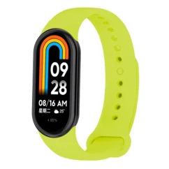Силіконовий ремінець BeCover для Xiaomi Mi Smart Band 8 Lime