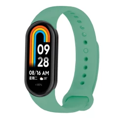 Силіконовий ремінець BeCover для Xiaomi Mi Smart Band 8 Marine-Green