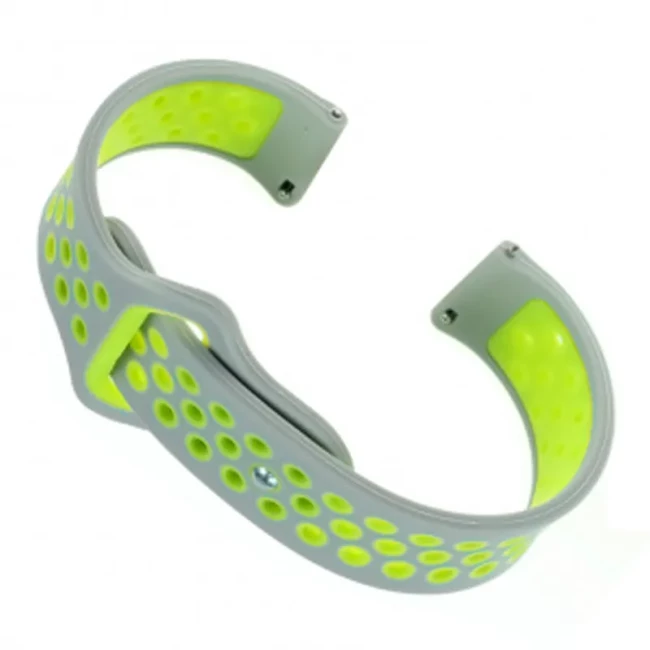 Ремешок BeCover Nike Style для Amazfit Gray-Green (705816)