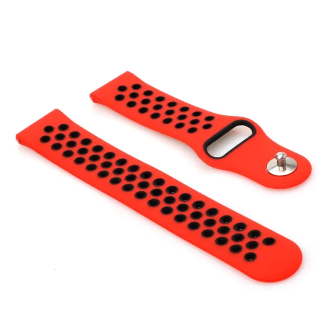 Ремешок BeCover Vents Style для Xiaomi Black-Red (705808)