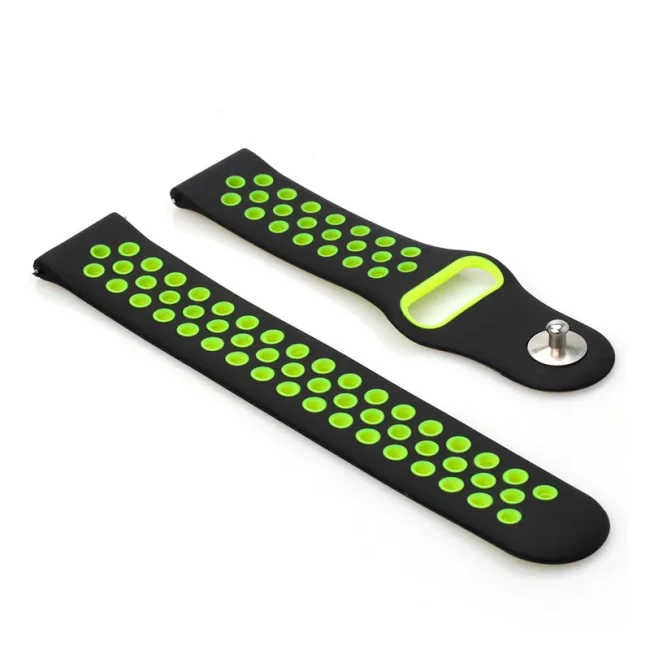 Ремешок BeCover Vents Style для Xiaomi Black-Yellow (705805)