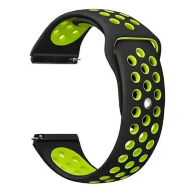 Ремешок BeCover Vents Style для Xiaomi Black-Yellow (705805)