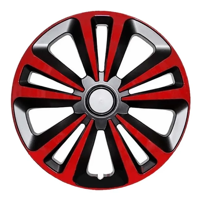Колпак автомобильный Jestic R14 Terra Ring Mix Red 4шт.(38735)