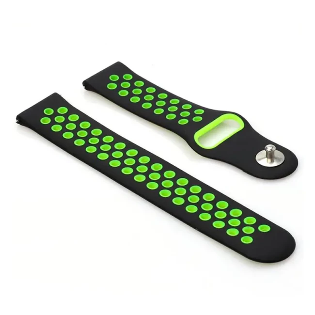 Ремешок BeCover Nike Style для Huawei Black-Green (705793)