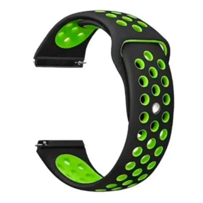 Ремешок BeCover Nike Style для Huawei Black-Green (705793)