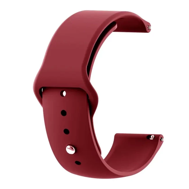 Силиконовый ремешок BeCover для Amazfit Dark-Red (706369)
