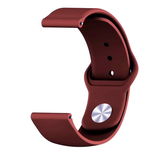 Силиконовый ремешок BeCover для Amazfit Dark-Red (706369)