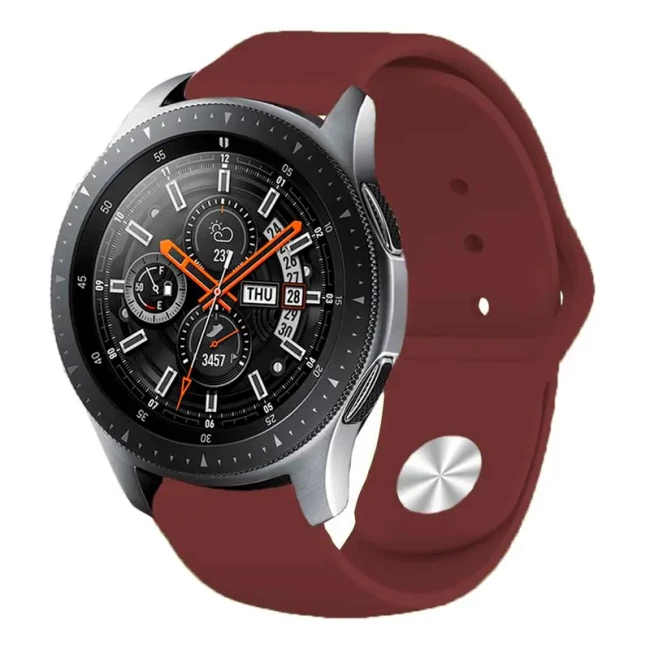 Силиконовый ремешок BeCover для Amazfit Dark-Red (706369)
