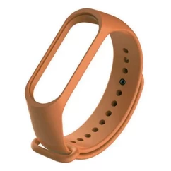 Силіконовий ремінець BeCover для Xiaomi Mi Smart Band 7 Brown