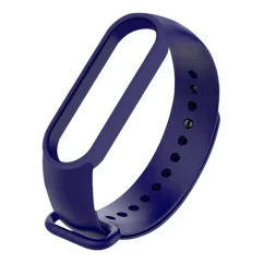 Силіконовий ремінець BeCover для Xiaomi Mi Smart Band 7 Dark Purple