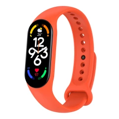 Силиконовый ремешок BeCover для Xiaomi Mi Smart Band 7 Orange