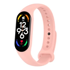 Силиконовый ремешок BeCover для Xiaomi Mi Smart Band 7 Pink