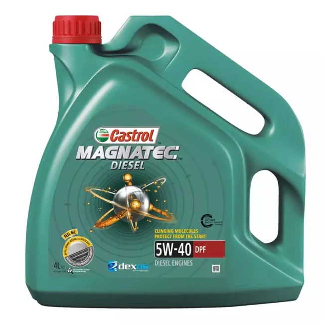 Моторна олива Castrol Magnatec Diesel 5W-40 DPF 4л