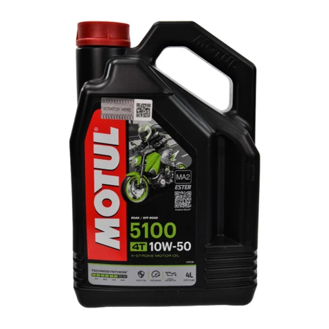 Моторное масло MOTUL 5100 4T SAE 20W-50 4 л (837641)