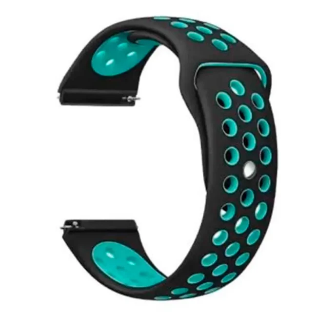 Ремешок BeCover Nike Style для Xiaomi Amazfit Black-Blue (705701)
