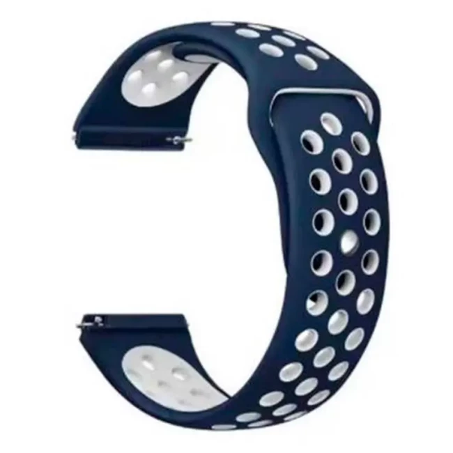 Ремешок BeCover Nike Style для Xiaomi Amazfit Blue-White (705707)