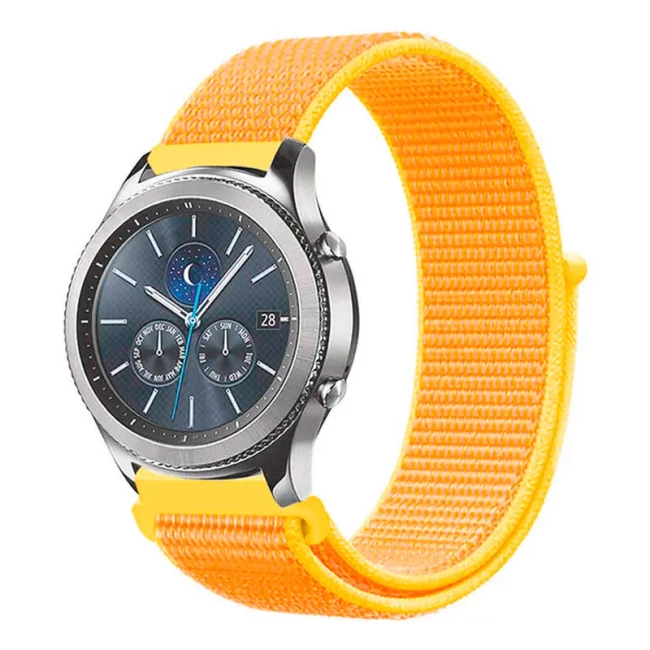 Ремешок BeCover Nylon Style для Xiaomi Amazfit Yellow (705831)