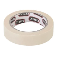Скотч малярський KARTEX для фарбування авто 24х35 м 80*С білий (70202) (880033)