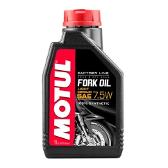 Гідравлічна олива Motul Fork Oil Factory Line Light/Medium 7,5W 1л (821701)