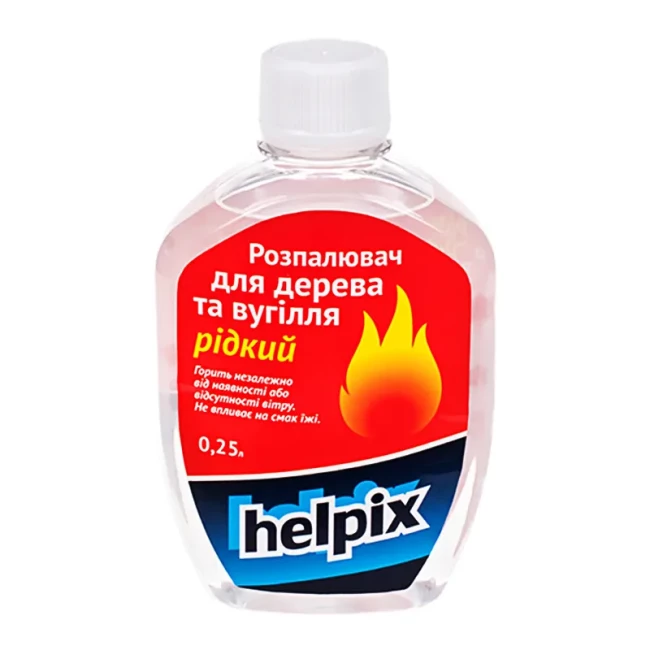 Засіб для розпалювання Helpix рідкий 0,25л (800582) Засіб для розпалювання Helpix рідкий 0,25л (800582)