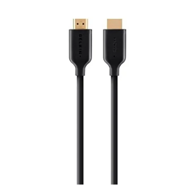 Кабель HDMI M/M Belkin 2м High Speed Ethernet черный (F3Y021bt2M)