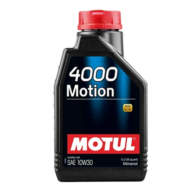 Моторное масло MOTUL 4000 Motion SAE 10W-30 1 л (387201) Моторное масло MOTUL 4000 Motion SAE 10W-30 1 л (387201)