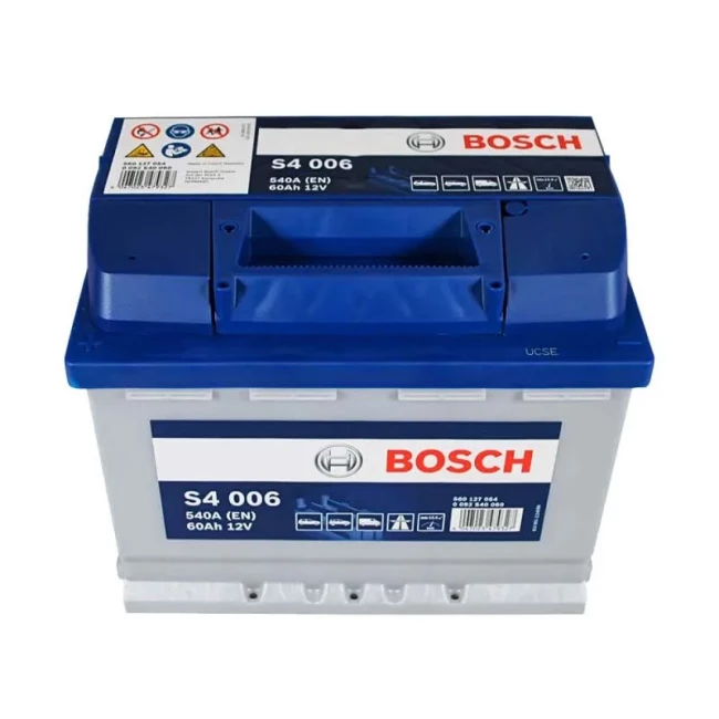 Автомобільний акумулятор BOSCH S4 006 6CT-60Ah Аз (0092S40060)
