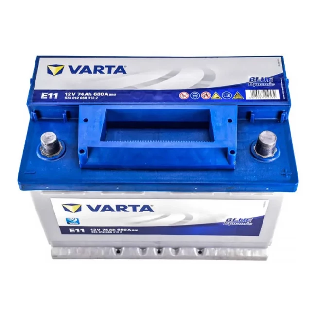 Автомобильный аккумулятор VARTA Blue Dynamic E11 6CT-74Ah АзЕ (574012068)