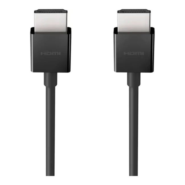 Кабель HDMI (M/M) Belkin 2м 2.1 High Speed Ethernet чорний (AV10175BT2MBKV2)