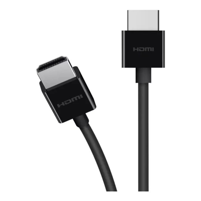 Кабель HDMI (M/M) Belkin 2м 2.1 High Speed Ethernet чорний (AV10175BT2MBKV2)