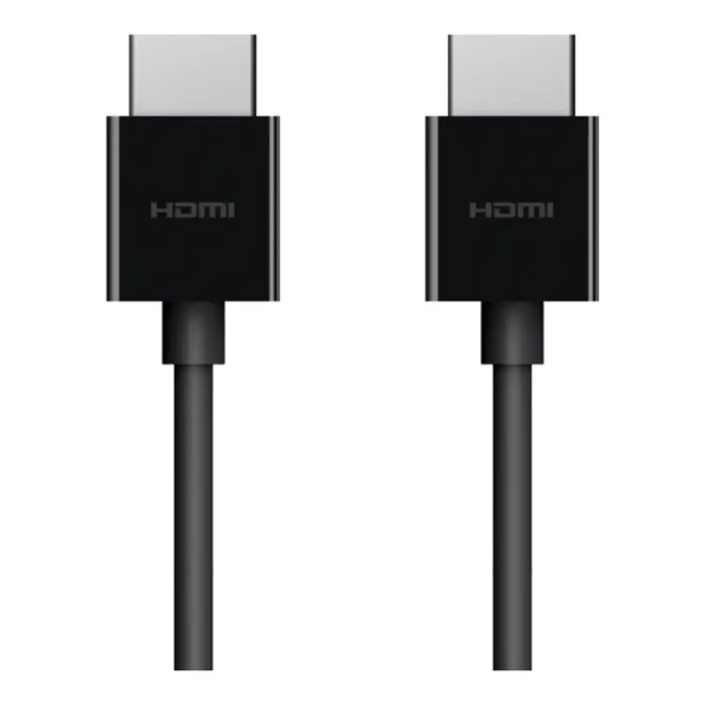 Кабель HDMI (M/M) Belkin 2м 2.1 High Speed Ethernet чорний (AV10175BT2MBKV2) Кабель HDMI (M/M) Belkin 2м 2.1 High Speed Ethernet чорний (AV10175BT2MBKV2)