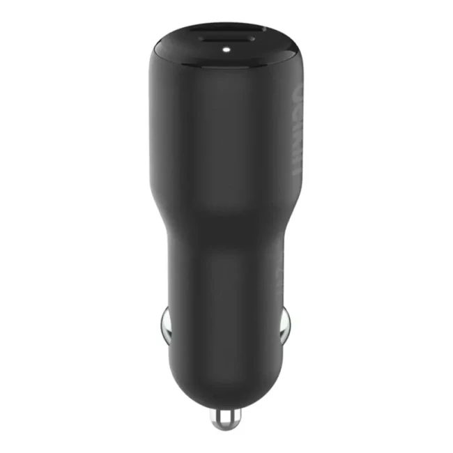 Зарядний пристрій автомобільний Belkin 42Вт USB-A/USB-C PD PPS чорний (CCB005BTBK)