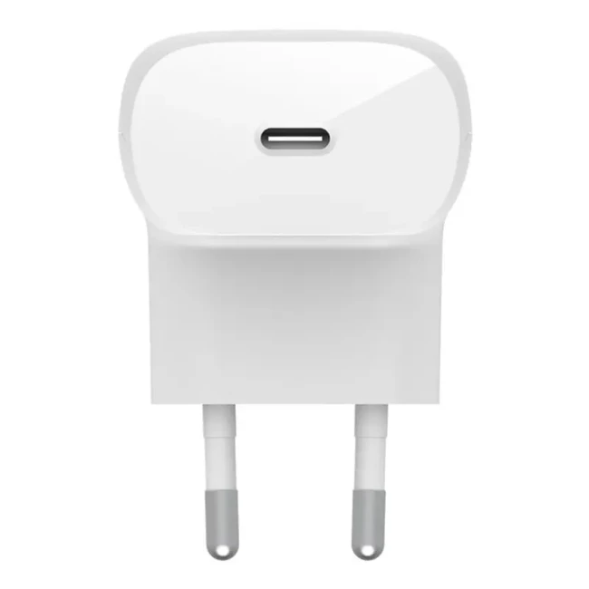 Зарядний пристрій Belkin Home Charger 30W PD PPS USB-С - Lightning 1м (WCA005VF1MWH-B5)