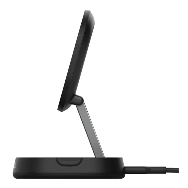 Зарядное устройство беспроводное Belkin 15Вт Magnetic Stand Qi2 черный (WIA008VFBK)