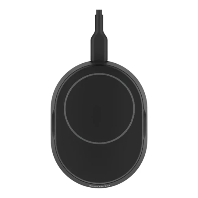 Зарядное устройство беспроводное Belkin 15Вт Magnetic Stand Qi2 черный (WIA008VFBK)